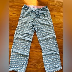 Victoria’s Secret Pink- Pajamas bottom
Blue 
Small size
